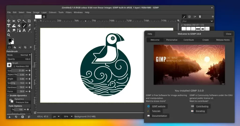 GIMP Linux