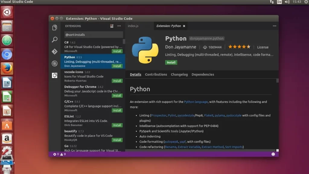 VS Code Linux
